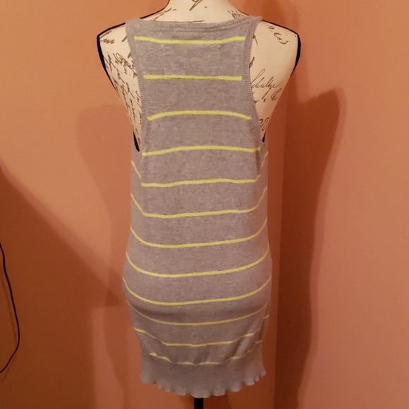 Long Boyfriend Sweater Vest Cardigan - Picture 3 of 7